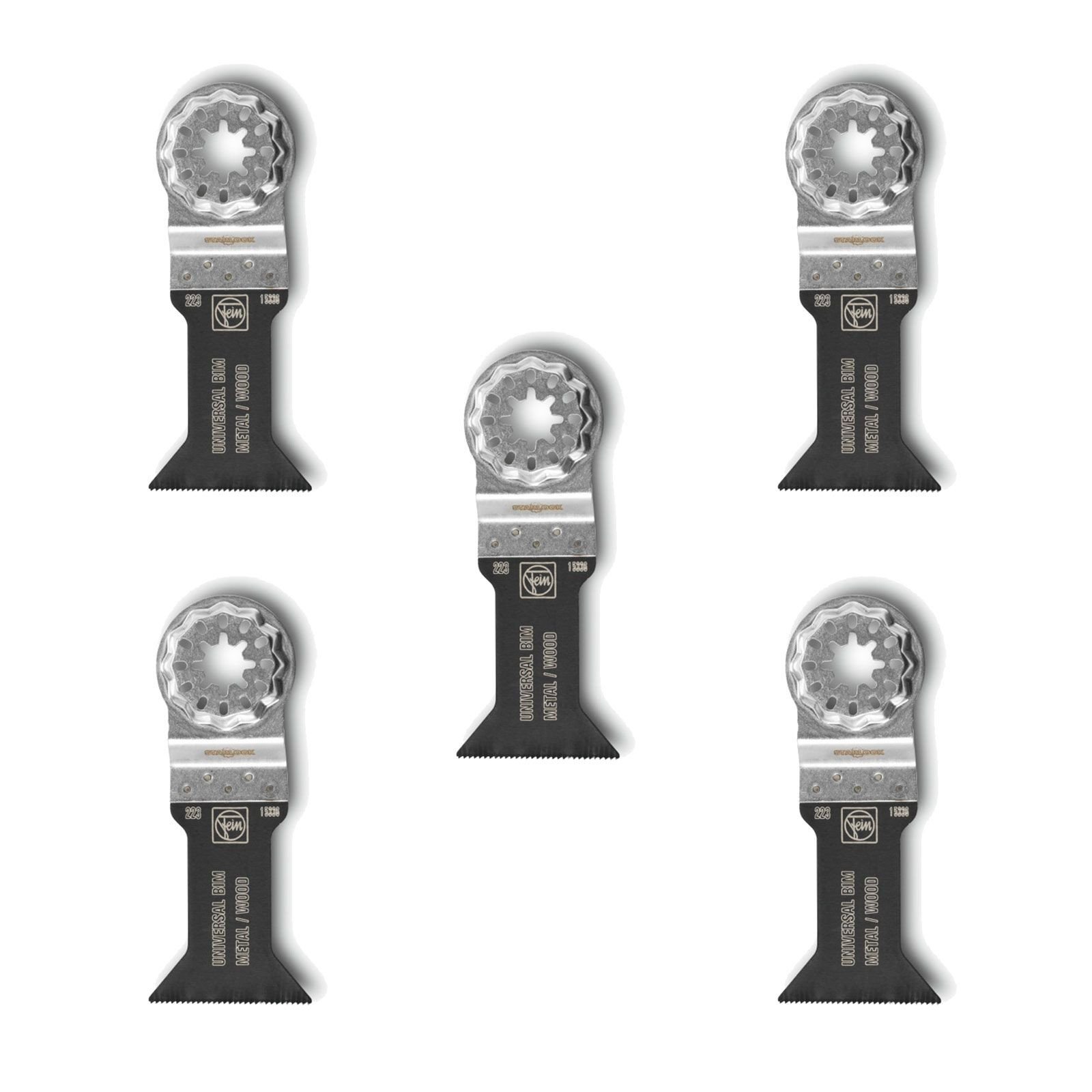 Fein 5x E-Cut Universal Starlock 63502223230 44 - Werkzeugstore24 mm bei Sägeblatt