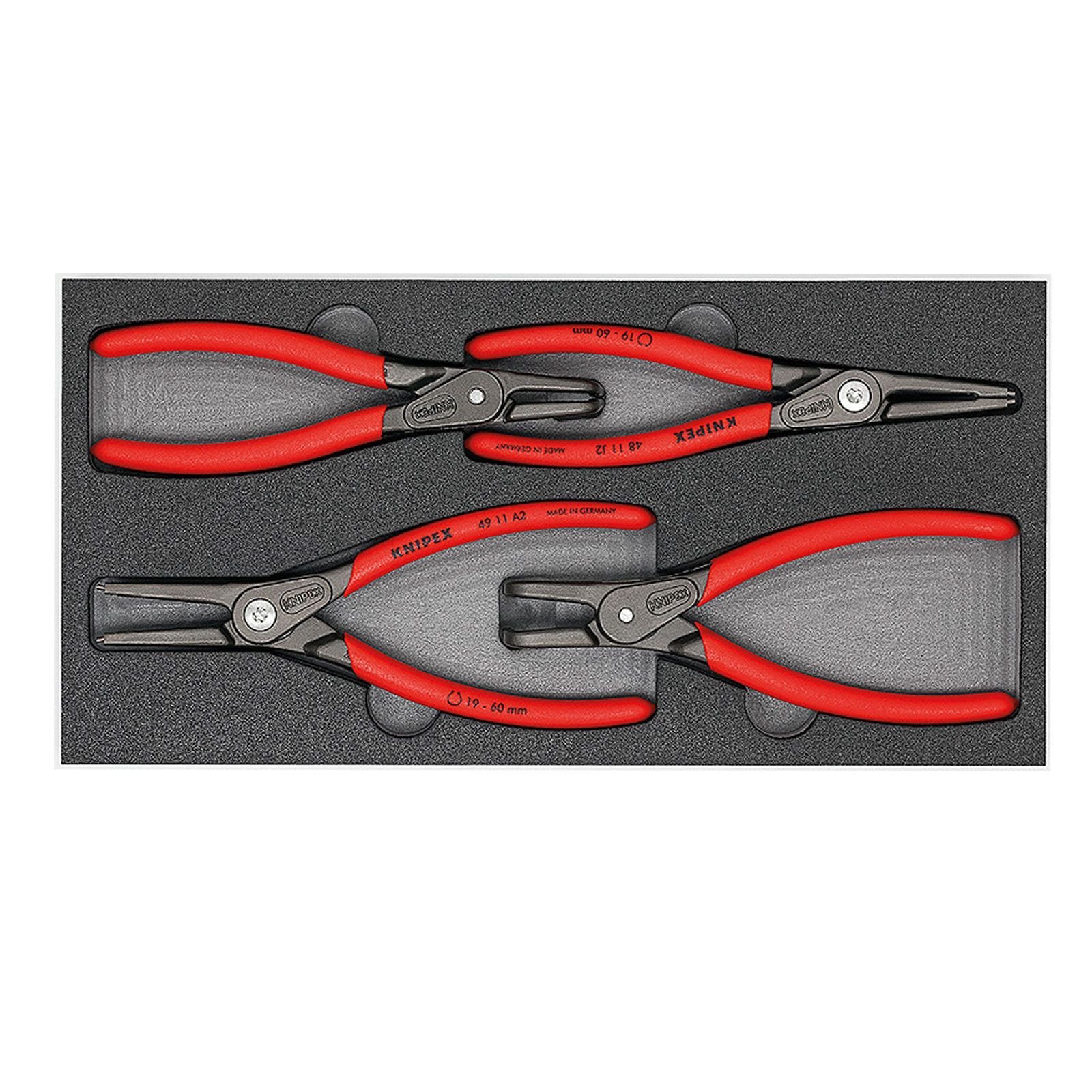 Knipex Zangen-Set 4tlg. - 002001V09 bei Werkzeugstore24
