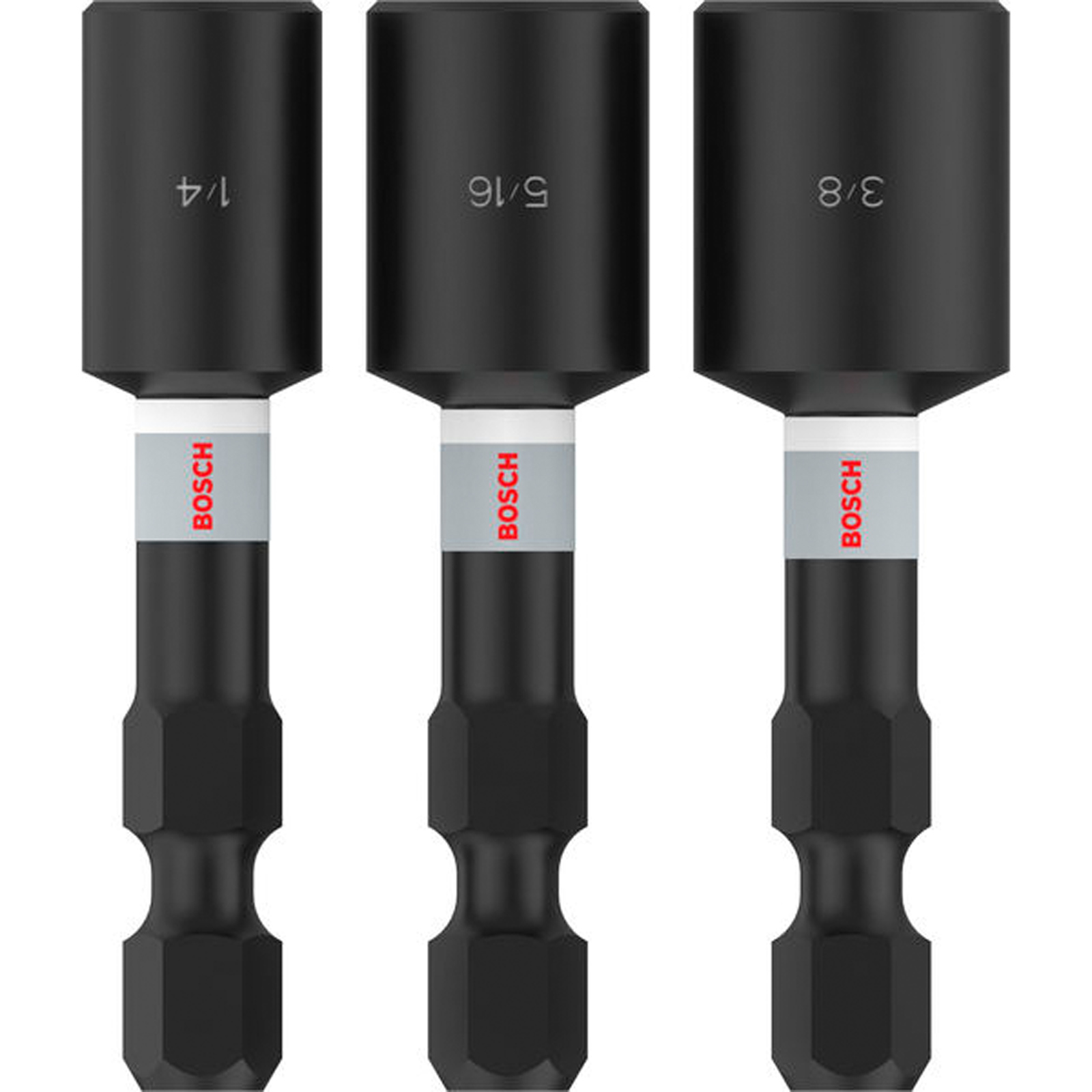 Bosch PRO Nutsetter Impact 1/4" x 50 mm 5/16" x 50 mm 3/8" x 50 mm 1 7/8" x 50 mm 4-tlg. - 2608521U65