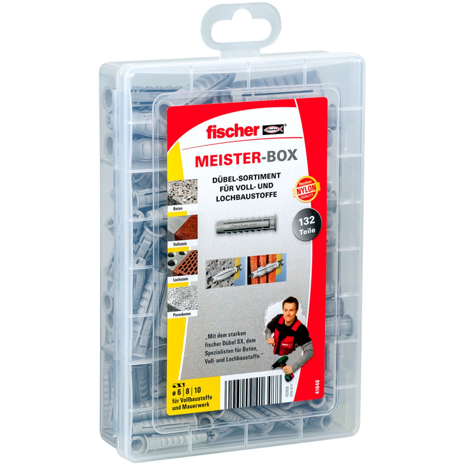 Fischer Meister-Box SX-Dübel (132 Teile) - 041648