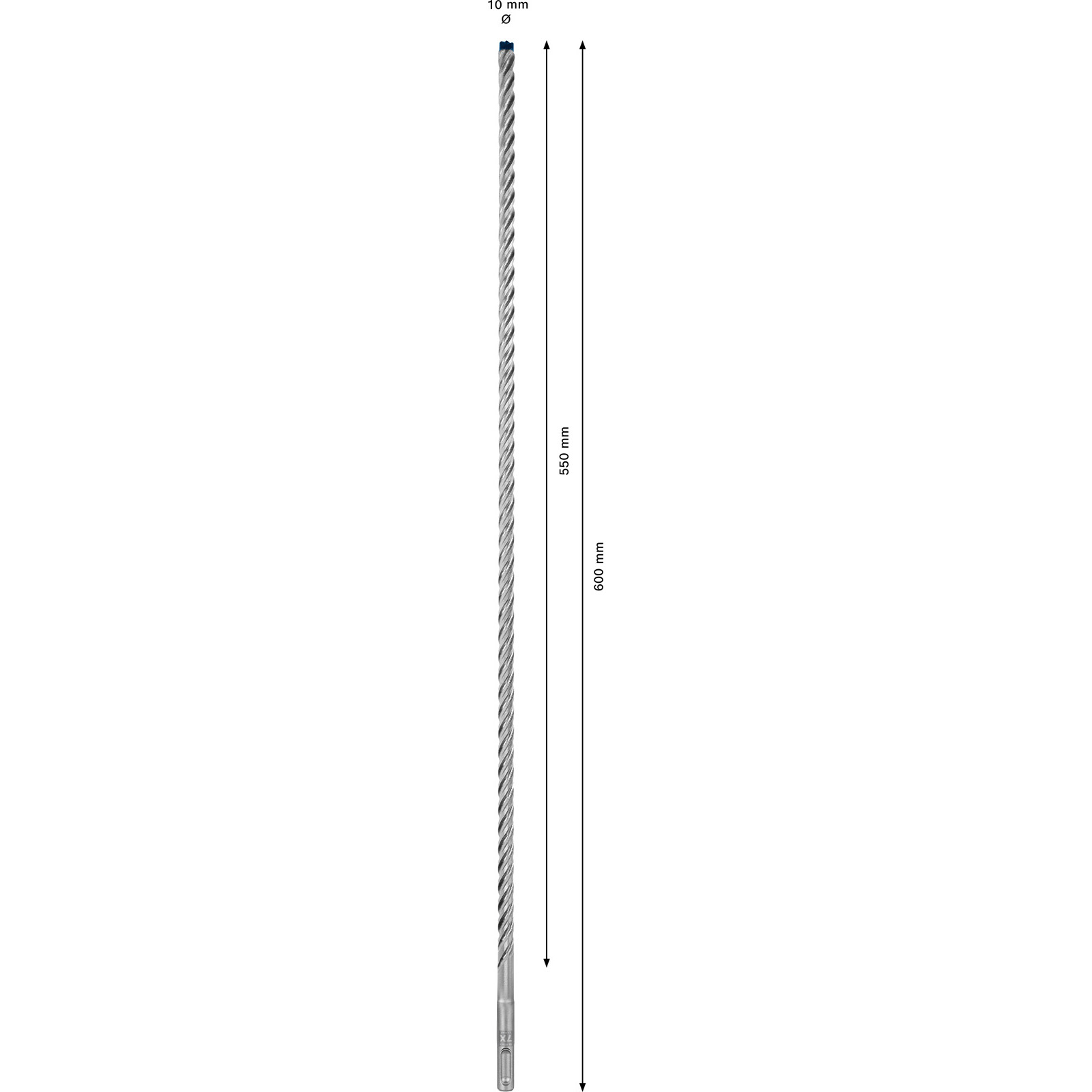 Bosch Expert SDS plus-7X Hammerbohrer 10 x 550 x 600 mm - 2608900103