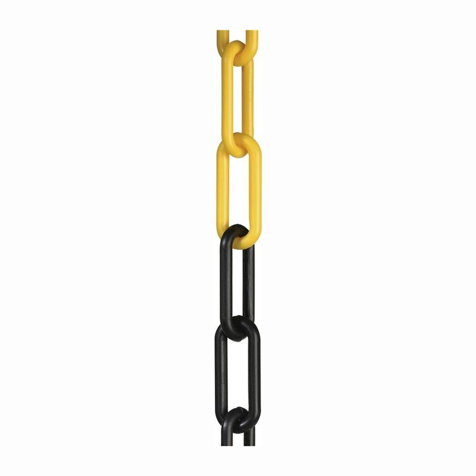 Absperrkette Kunststoff gelb/schwarz 6 mm - 433132060