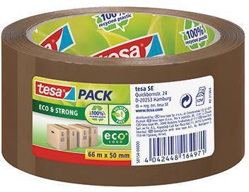 tesa Packband tesapack Eco & Strong 58154-00000 50mmx66m braun