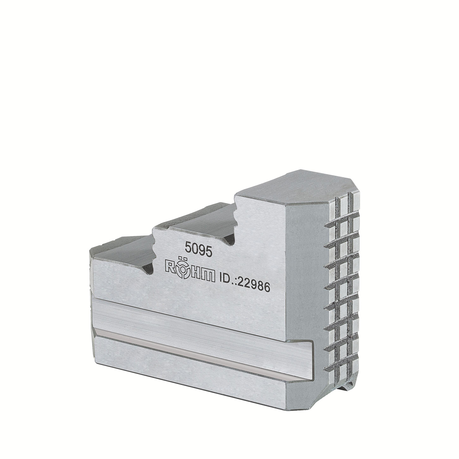 Röhm Einteilige Umkehrbacke EB, Größe 310/350, 4-Backensatz, gehärtet - 022986