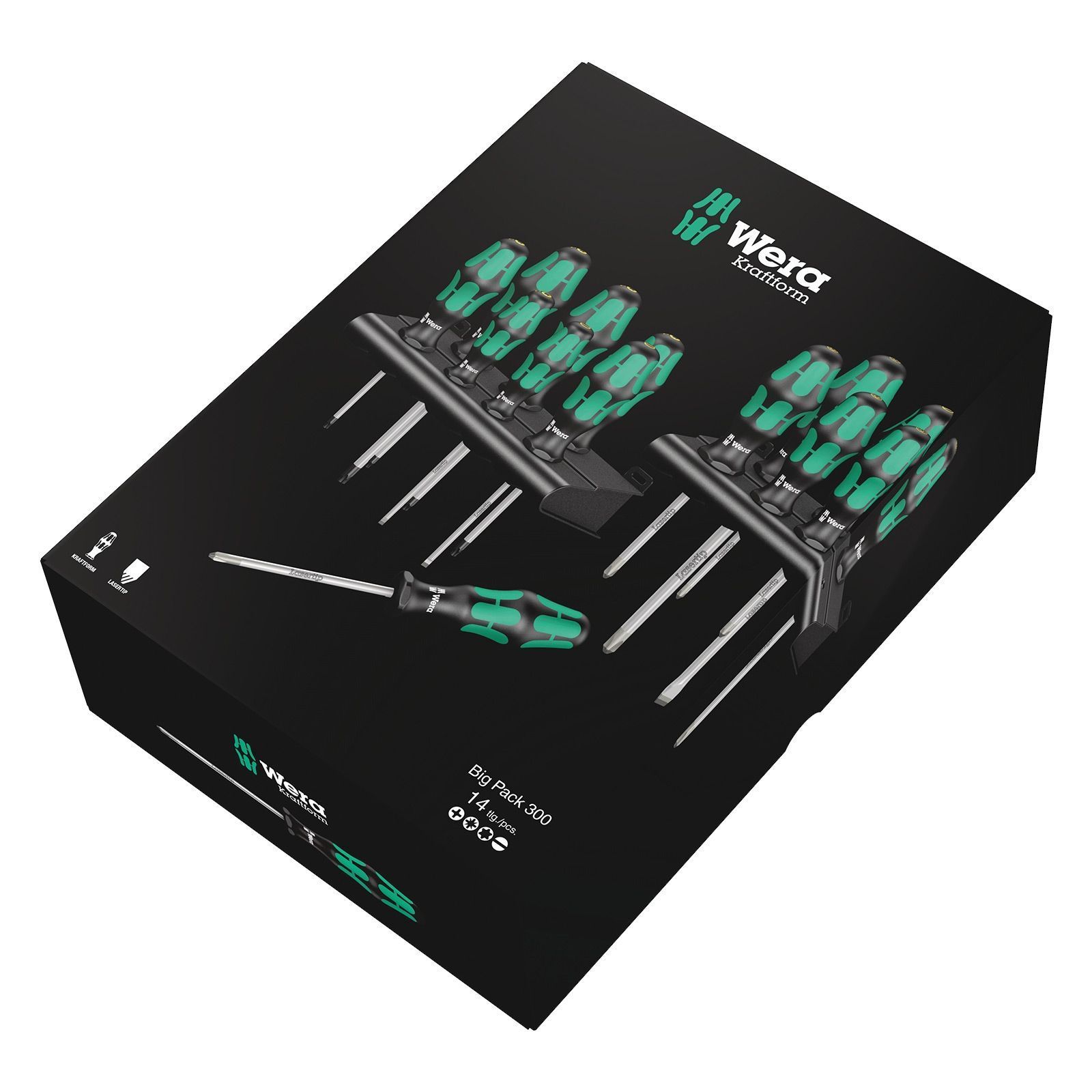 Wera Kraftform Big Pack 300 16tlg. Set - 105630