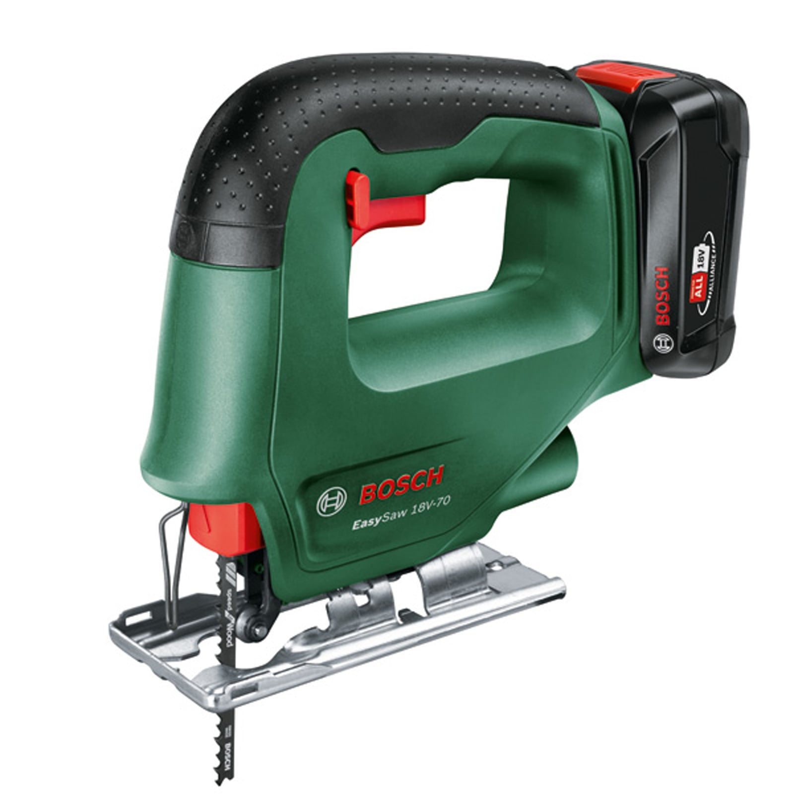 Bosch Akku-Stichsäge EasySaw 18V-70, 1 x Akku PBA 18V 2.0Ah