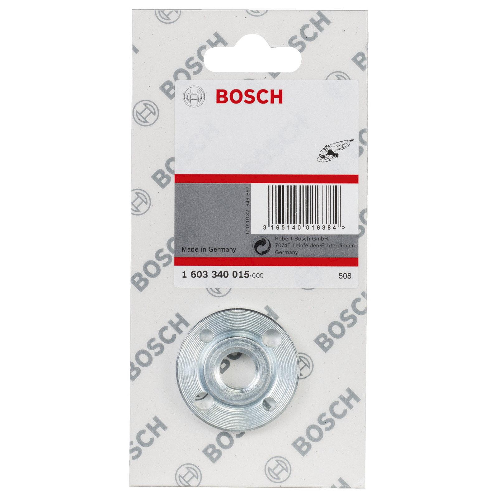 Bosch Rundmutter für Schwabbelscheibe 115-150 mm - 1603340015