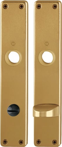 HOPPE Langschildpaar 202SP F4/bronzef.F4 SK/OL 78mm - 3105027