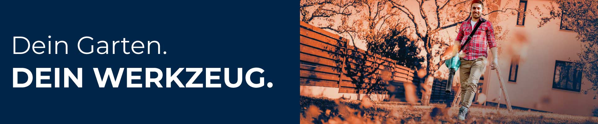 Handwerker mit Werkzeug im Einsatz – Herbstaktion bei Werkzeugstore24