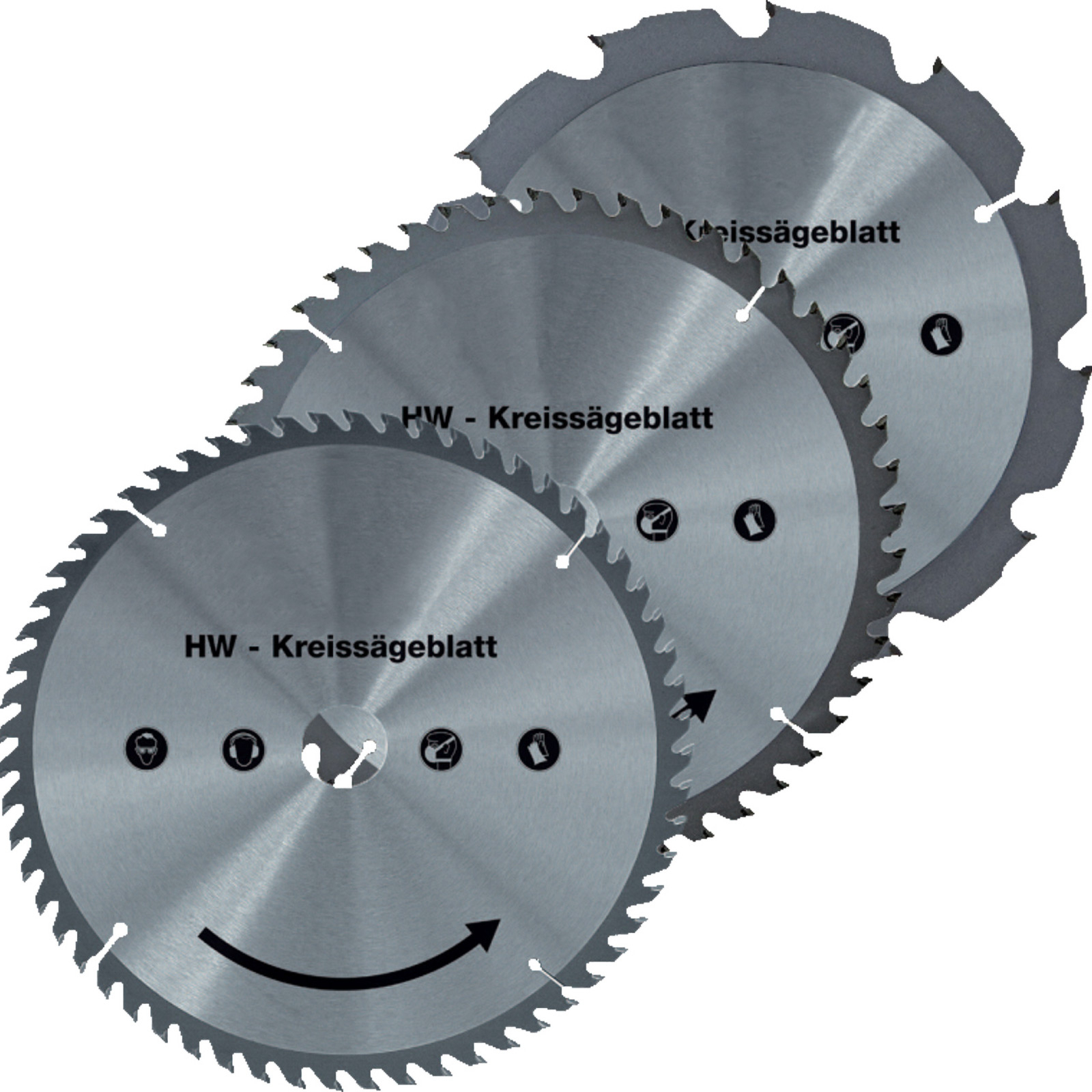 Walter Hartmetall Sägeblatt-Set 190 mm - 630092