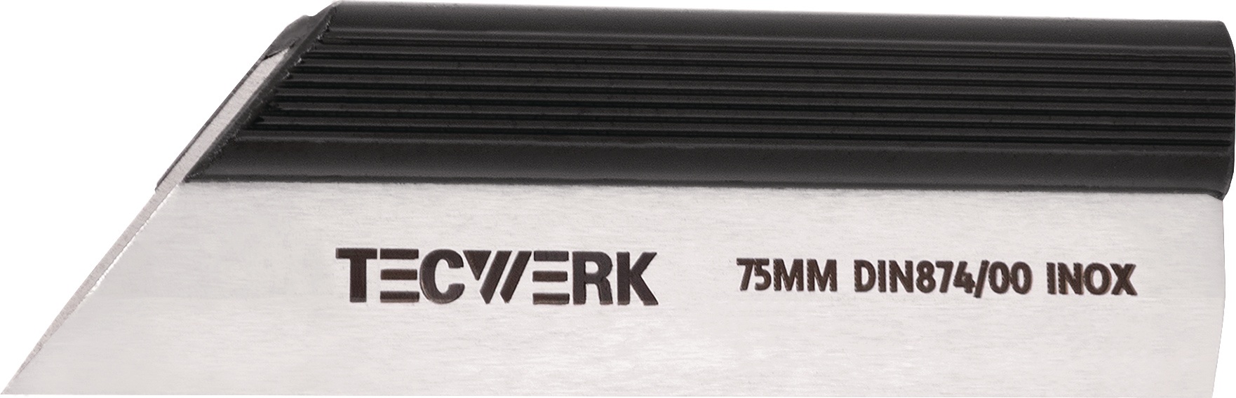 Haarlineal DIN 874/00 L.100mm Spezialstahl Q.23x5mm TECWERK