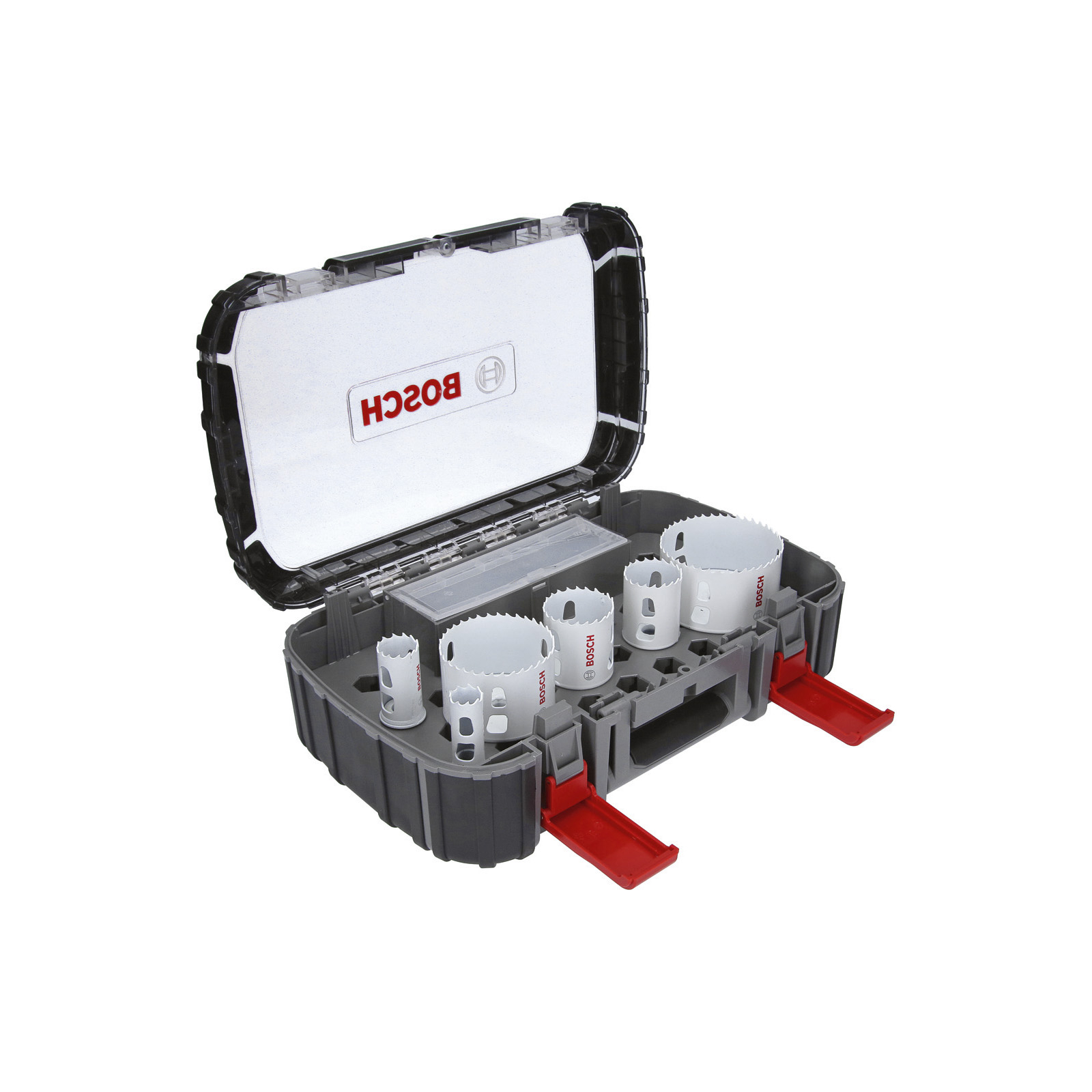 Bosch 9tlg Elektriker-Set Progressor for Wood&Metall Lochsägen (Ø 19/25/38/44/68/83 mm) - 2608594190