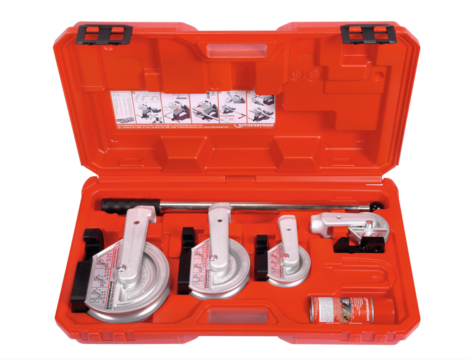 ROTHENBERGER ROBEND H+W PLUS Set, 12-15-18-22mm - 24500