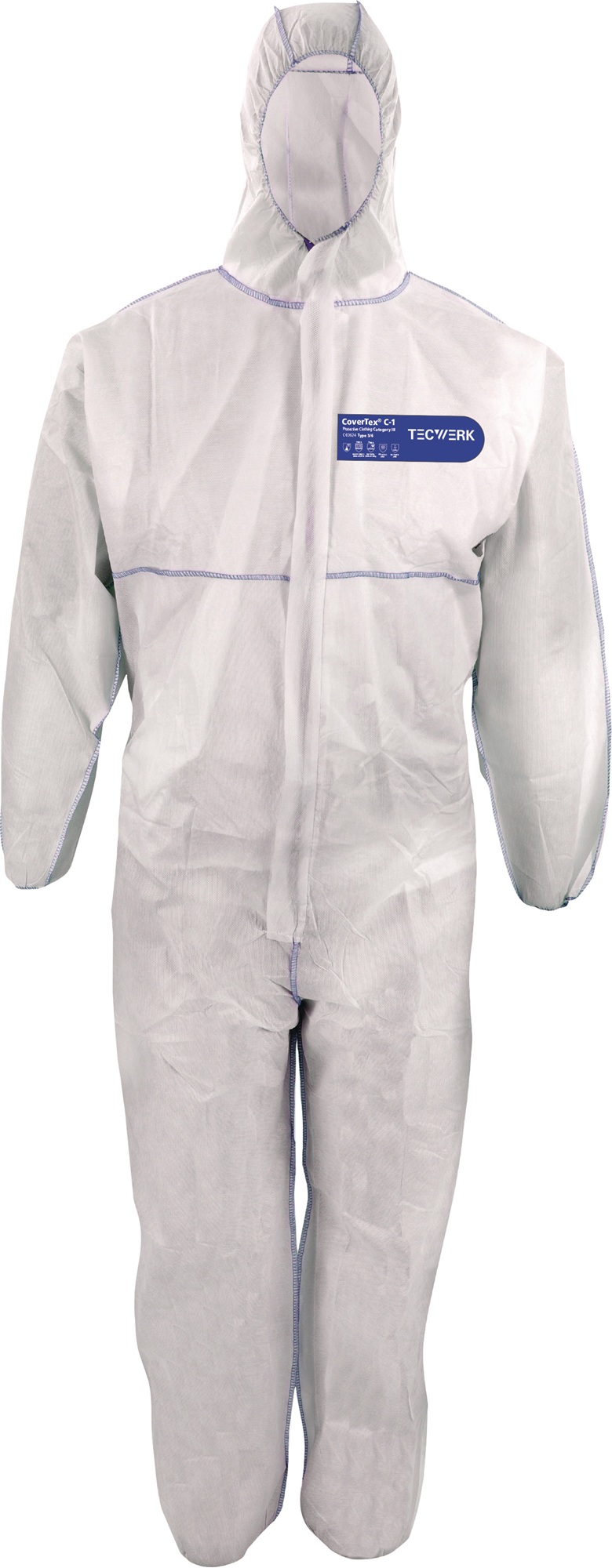 Schutzoverall CoverTex® Gr.XL weiß PSA III TECWERK