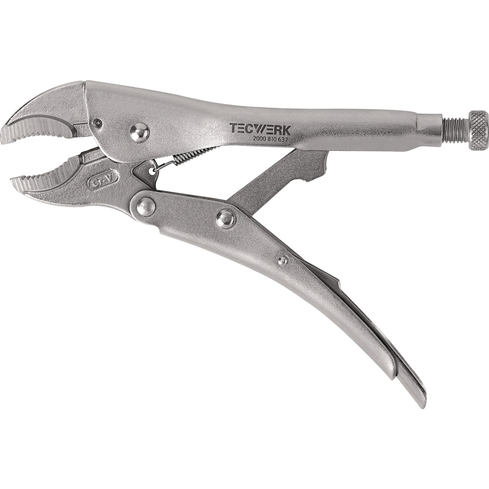 Gripzange Gesamt-L.225mm Spann-W.max.48mm TECWERK