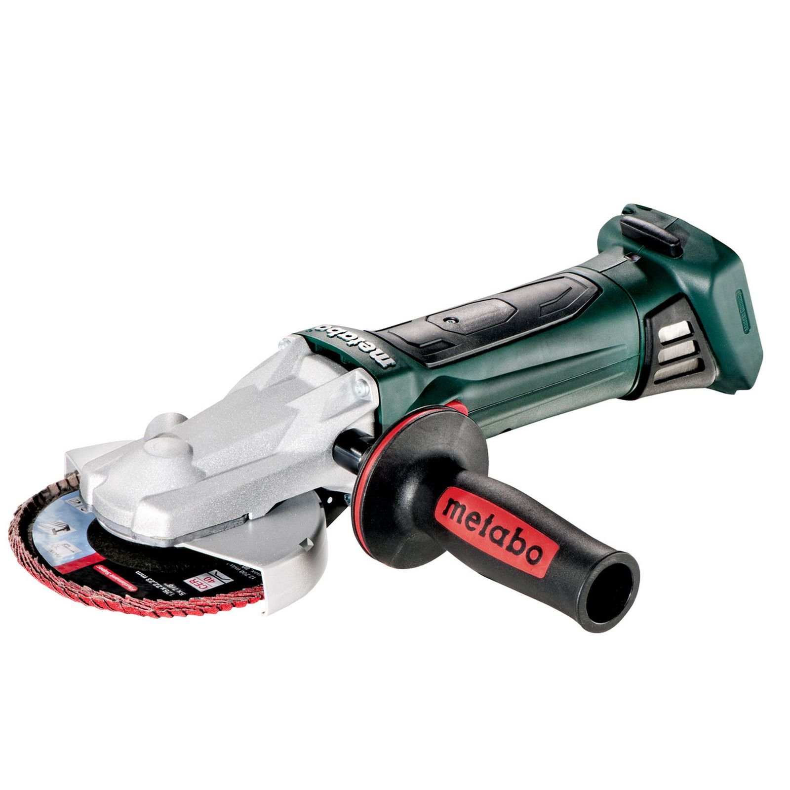 Metabo Akku-Flachkopf-Winkelschleifer WF 18 LTX 125 Quick Solo Ø 125 mm 18 V - 601306890