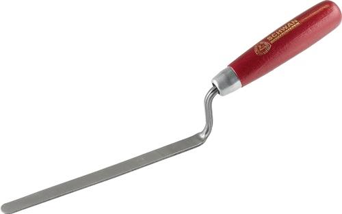 Dänische Fugenkelle L.310mm B.14mm kon.geschl.Kohlenstoffstahl C75 SCHWAN