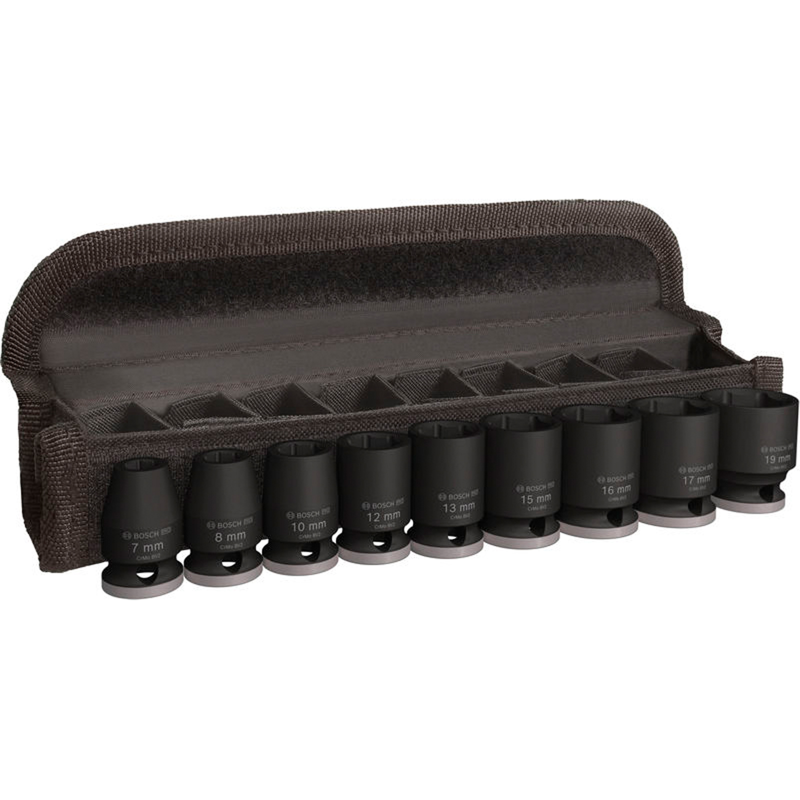 Bosch PRO Impact Socket Set 3/8" Standard 9‑tlg. - 2608003036