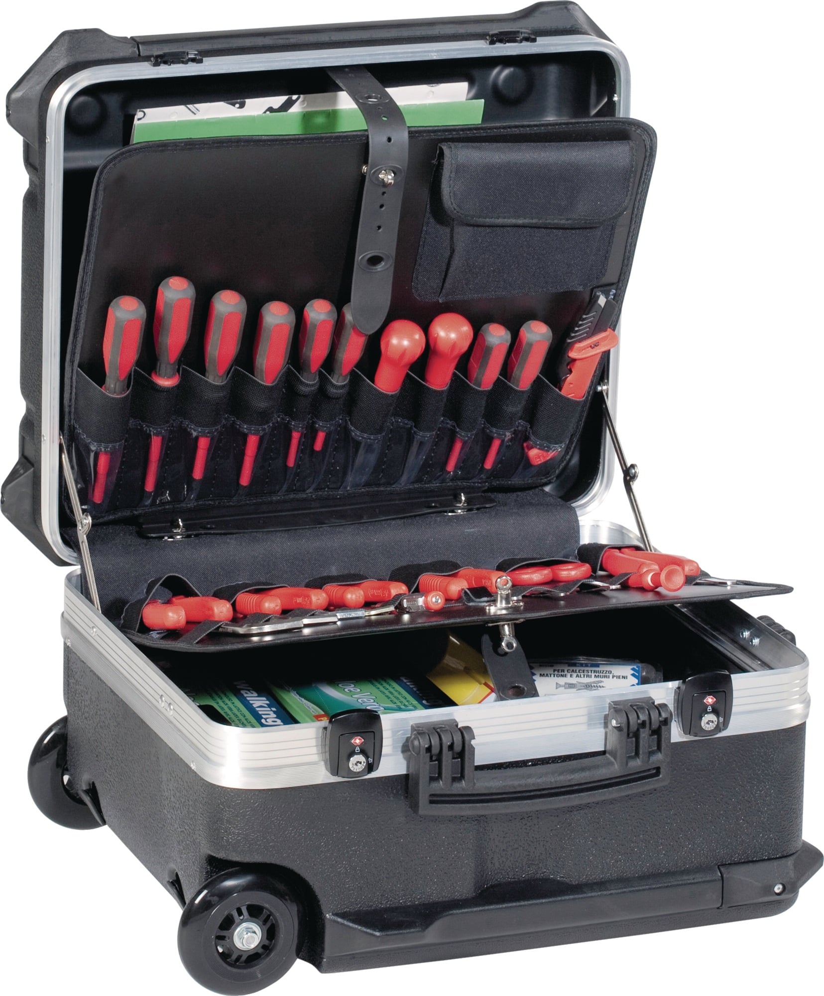 Schalenkoffer Innen-B470xT390xH300mm HDPE 64l TECWERK