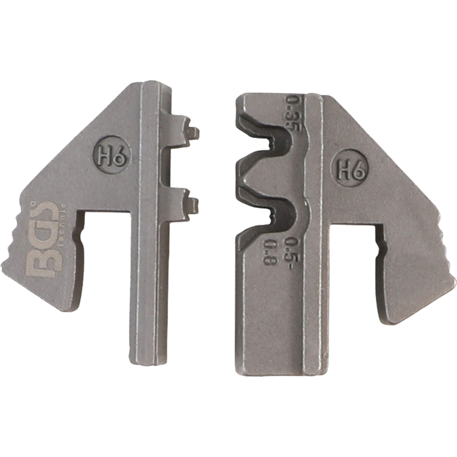 BGS Crimpbacken für wasserdichte Steckverbinder (H6) für Art. 1410 / 1411 / 1412 - 1410-H6