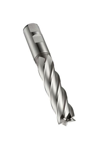 Schaftfräser C273 DIN 844 L D.40mm Schneiden-L.125mm HSS-E-PM Blank 30Grad Z.6