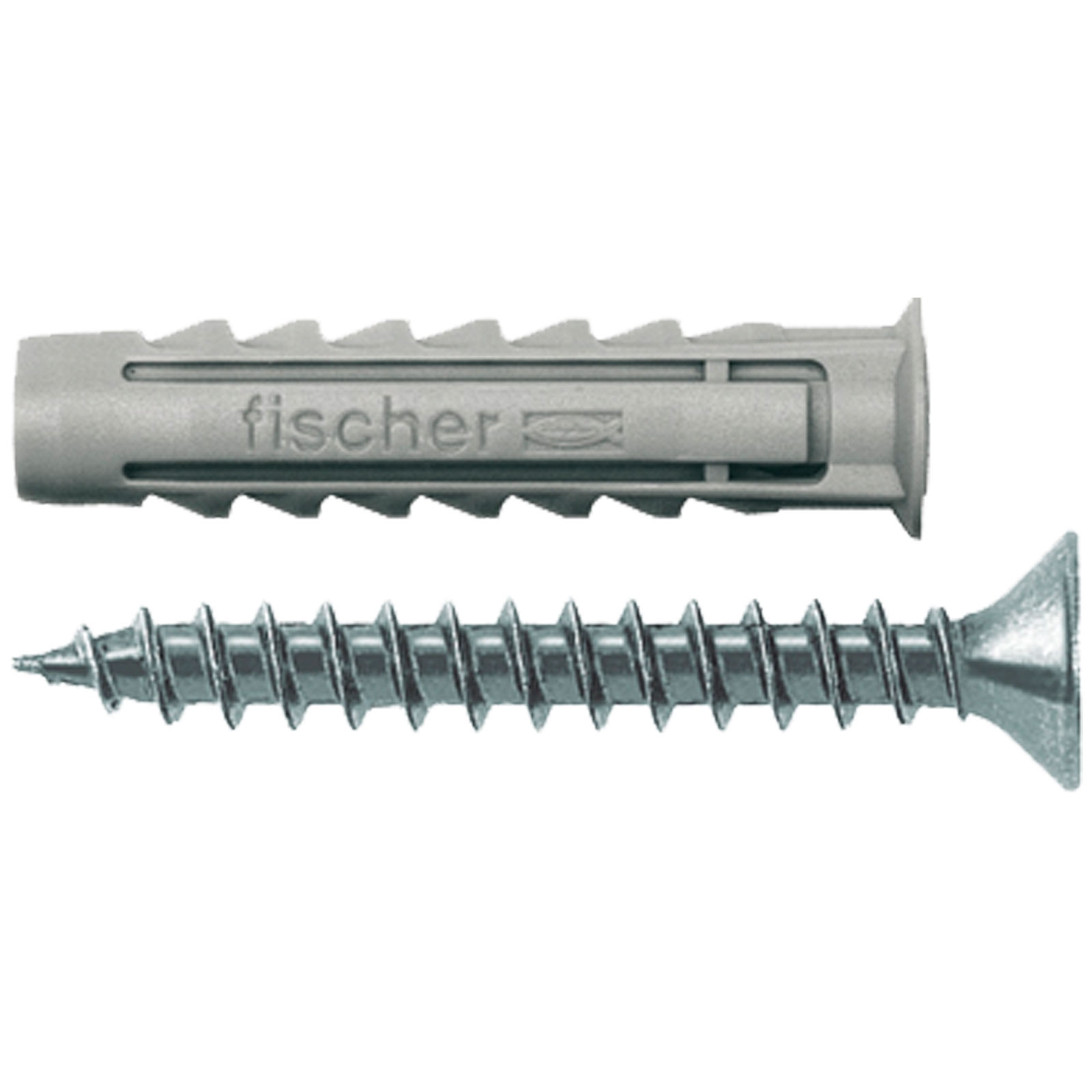 Fischer 50x Spreizdübel SX 6 x 30 mm S Schraube - 70021 Auslauf