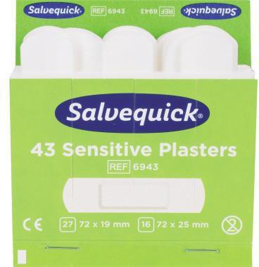 Salvequick Pflaster sensible 6943 Allergiker 43 St./Pack.