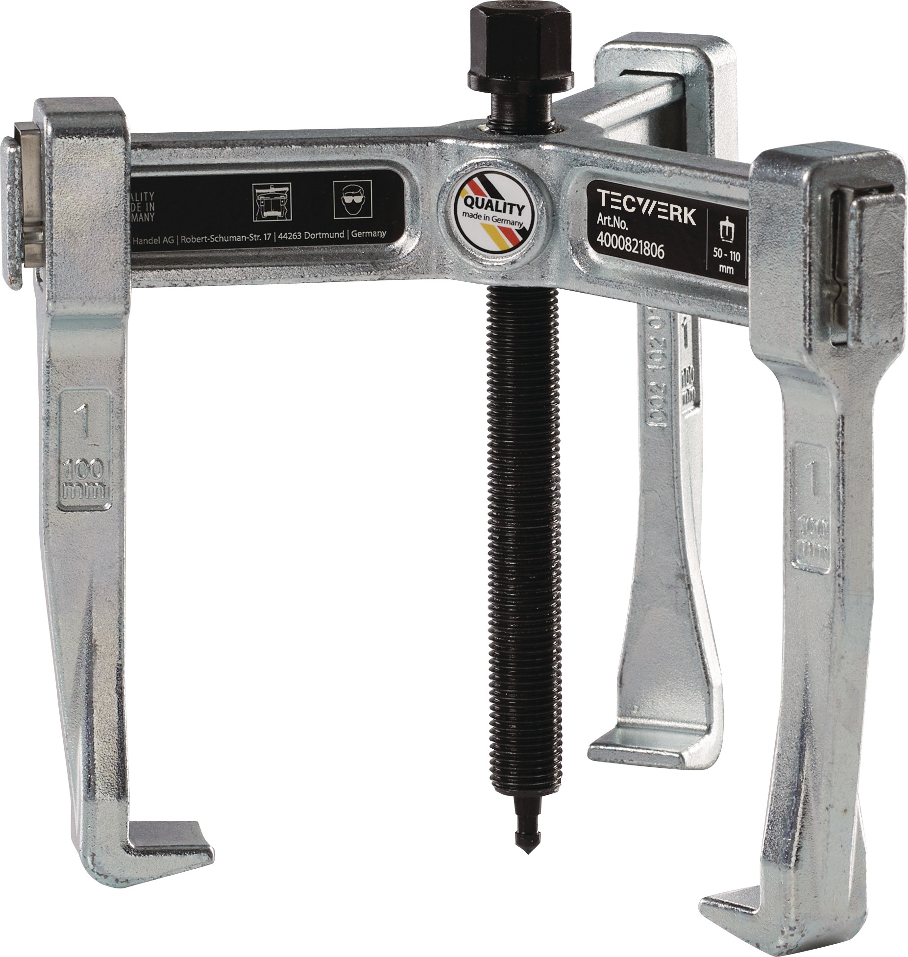 Abzieher Spann-T.100mm Spann-W.150mm G.1,24kg TECWERK