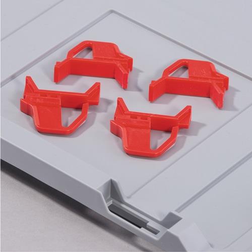 allit Schiebeverschluss rot - 456781