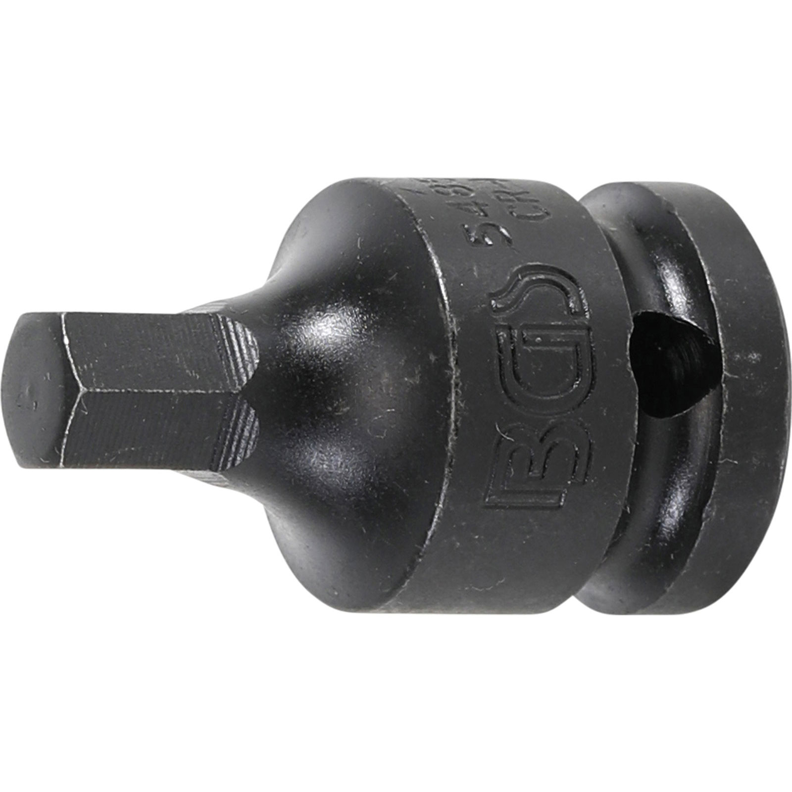 BGS Kraft-Bit-Einsatz Antrieb Innenvierkant 12,5 mm (1/2") Innensechskant 9 mm - 5485-9