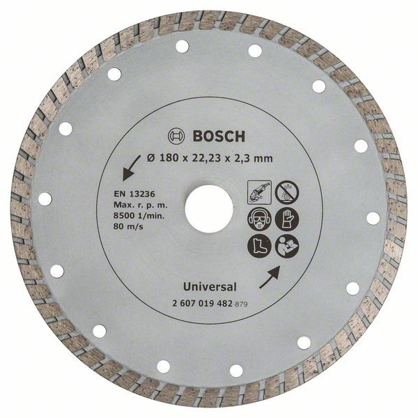 Bosch Diamanttrennscheibe Turbo, Durchmesser: 180 mm - 2607019482