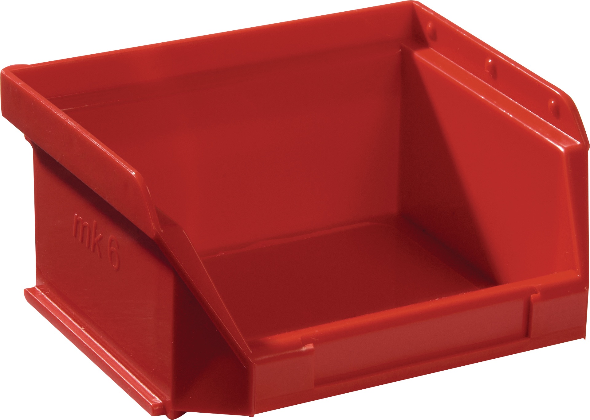 Sichtlagerkasten L85/65xB100xH50mm PE rot TECWERK