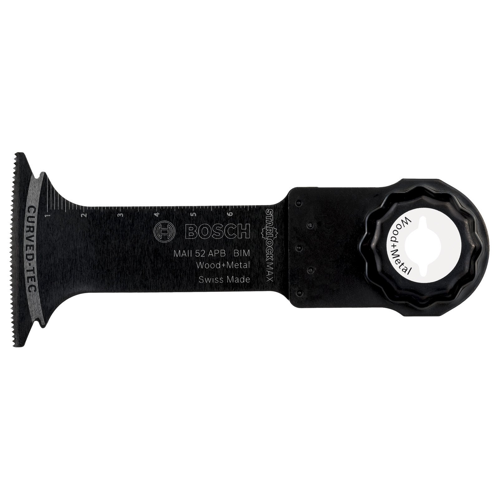 Bosch BIM Tauchsägeblatt Starlock MAII 52 APB Wood and Metal 70 x 52 mm
