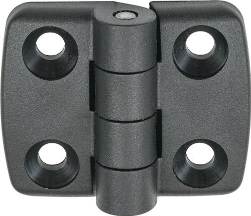 VORMANN Scharnier H.48 mm B.58 mm S.8,3 mm PA schwarz - 000445060PS
