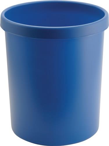 helit Papierkorb 30 l H405xØ350 mm mit Griffrand - H61061-34