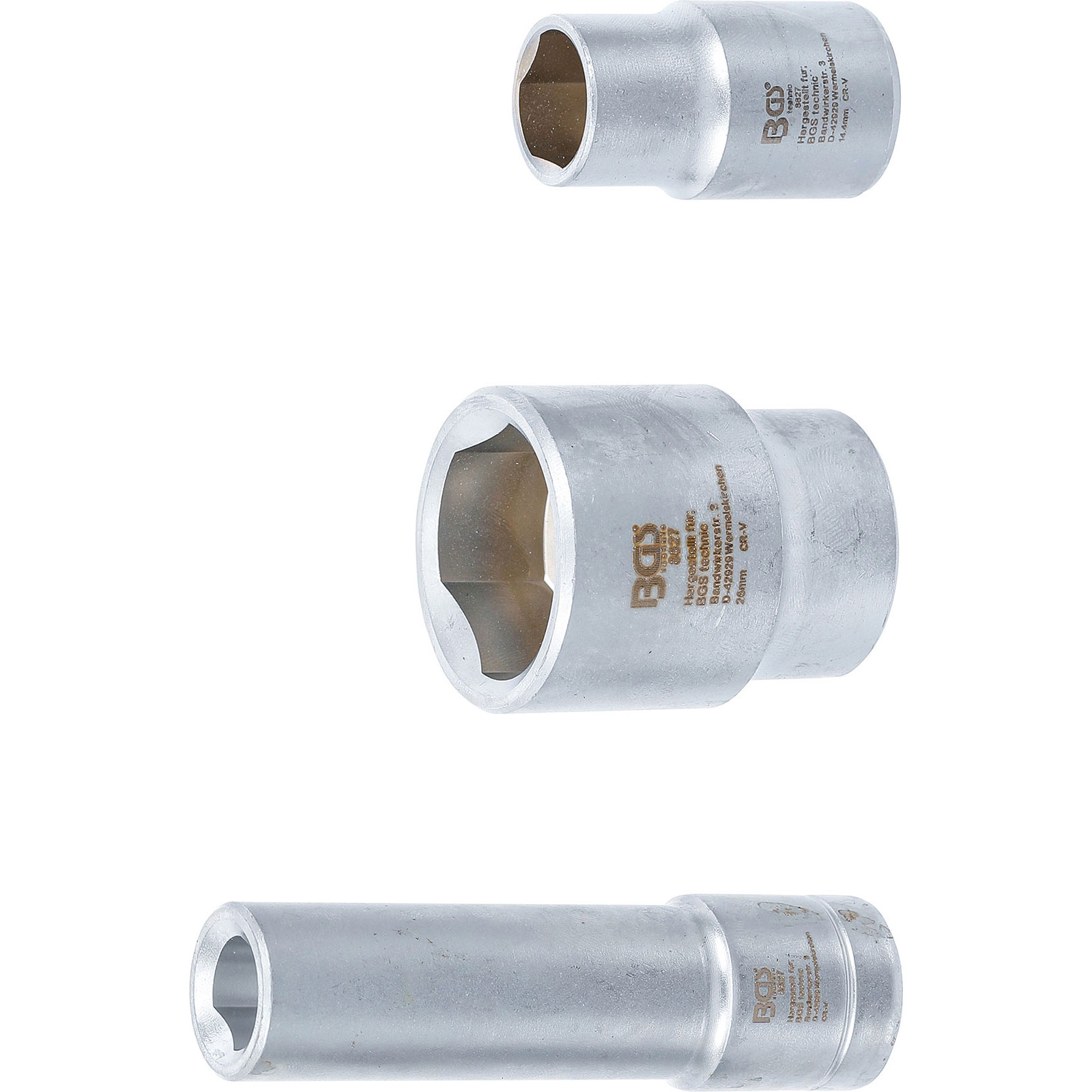 BGS Steckschlüssel-Einsatz-Satz für Bosch VE-Pumpen - 8827