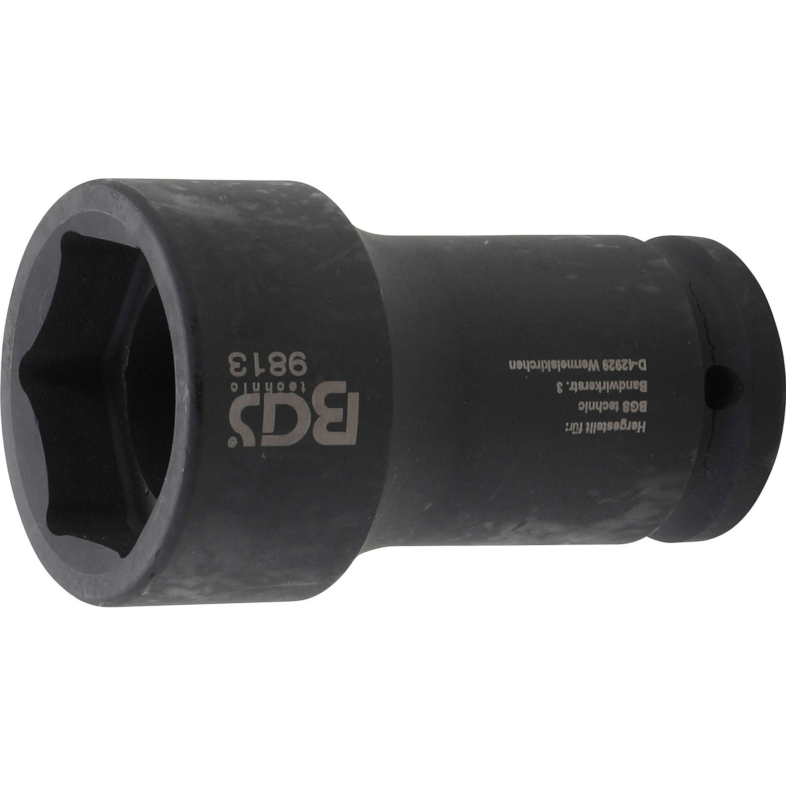BGS Kraft-Steckschlüssel-Einsatz Sechskant tief Antrieb Innenvierkant 20 mm (3/4") SW 41 mm für FUSO / Mitsubishi - 9813