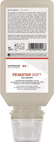 Handreinigung PEVASTAR SOFT 1l silikon- u.lösemittelfrei Softflasche