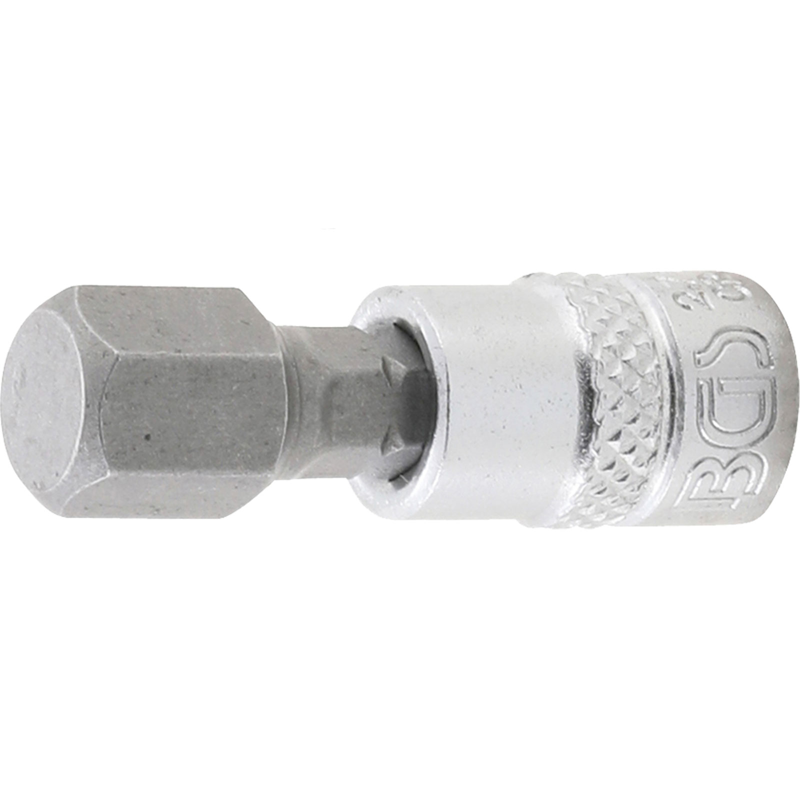 BGS Bit-Einsatz Antrieb Innenvierkant 6,3 mm (1/4") Innensechskant 3/8" - 2748