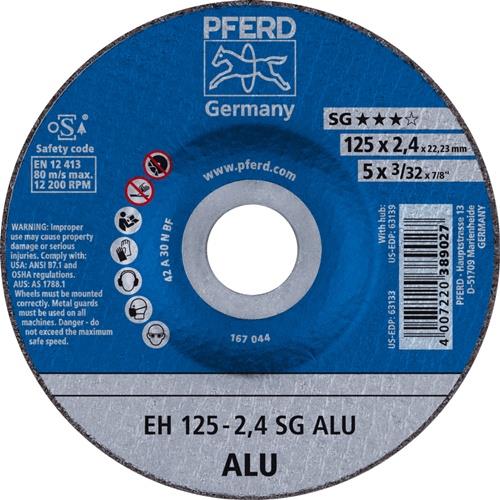 PFERD Trennscheibe SG ALU Ø 125 x 2,4 mm gekröpft - 61320822