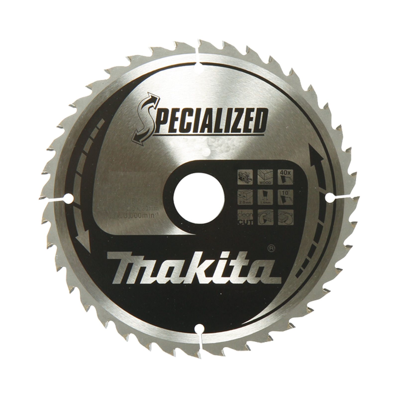 Makita SPECIALIZED Sägeblatt 190x30x12Z - B-33554
