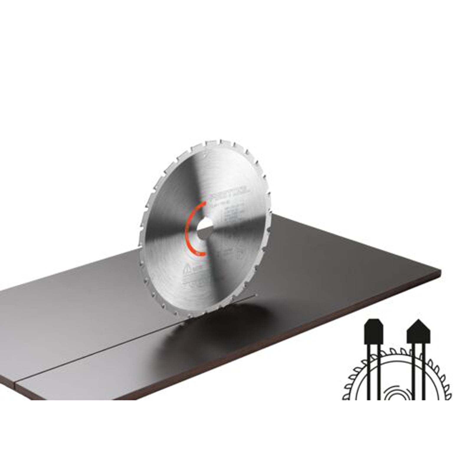 Festool Diamant-Kreissägeblatt LAMINATE/HPL DIA 168x1,8x20 TD28 - 578700