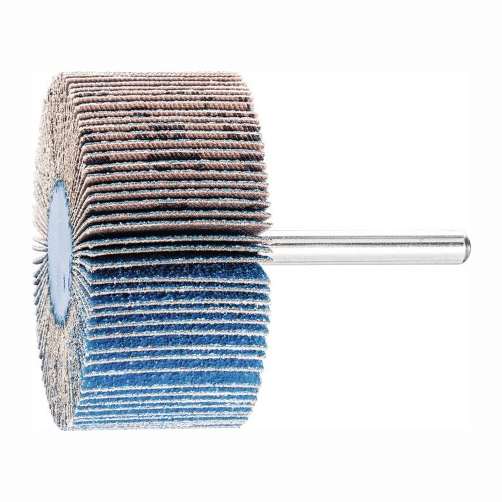 Hitachi Lamellen-Fächerschleifer Flapwheel – Schaft 6mm, 50x20mm, Körnung 40-240 – Vielseitig Einsetzbar