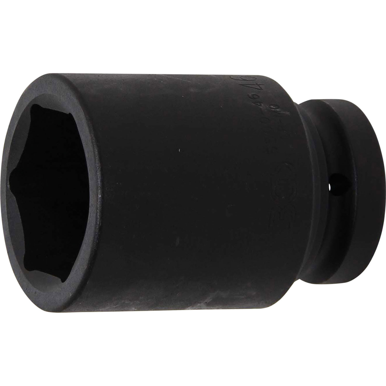 BGS Kraft-Steckschlüssel-Einsatz Sechskant tief Antrieb Innenvierkant 25 mm (1") SW 46 mm - 5500-46