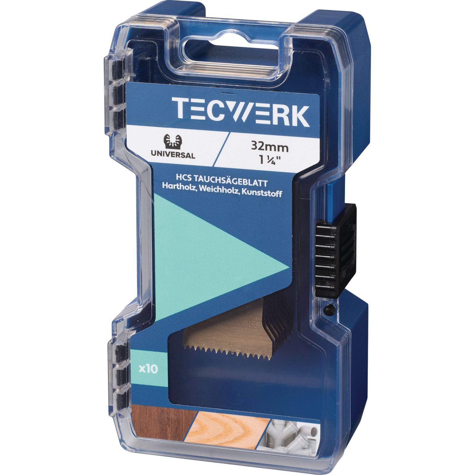 Tauchsägeblätter B.32mm Eintauch-T.42mm 10 St.Univ.
