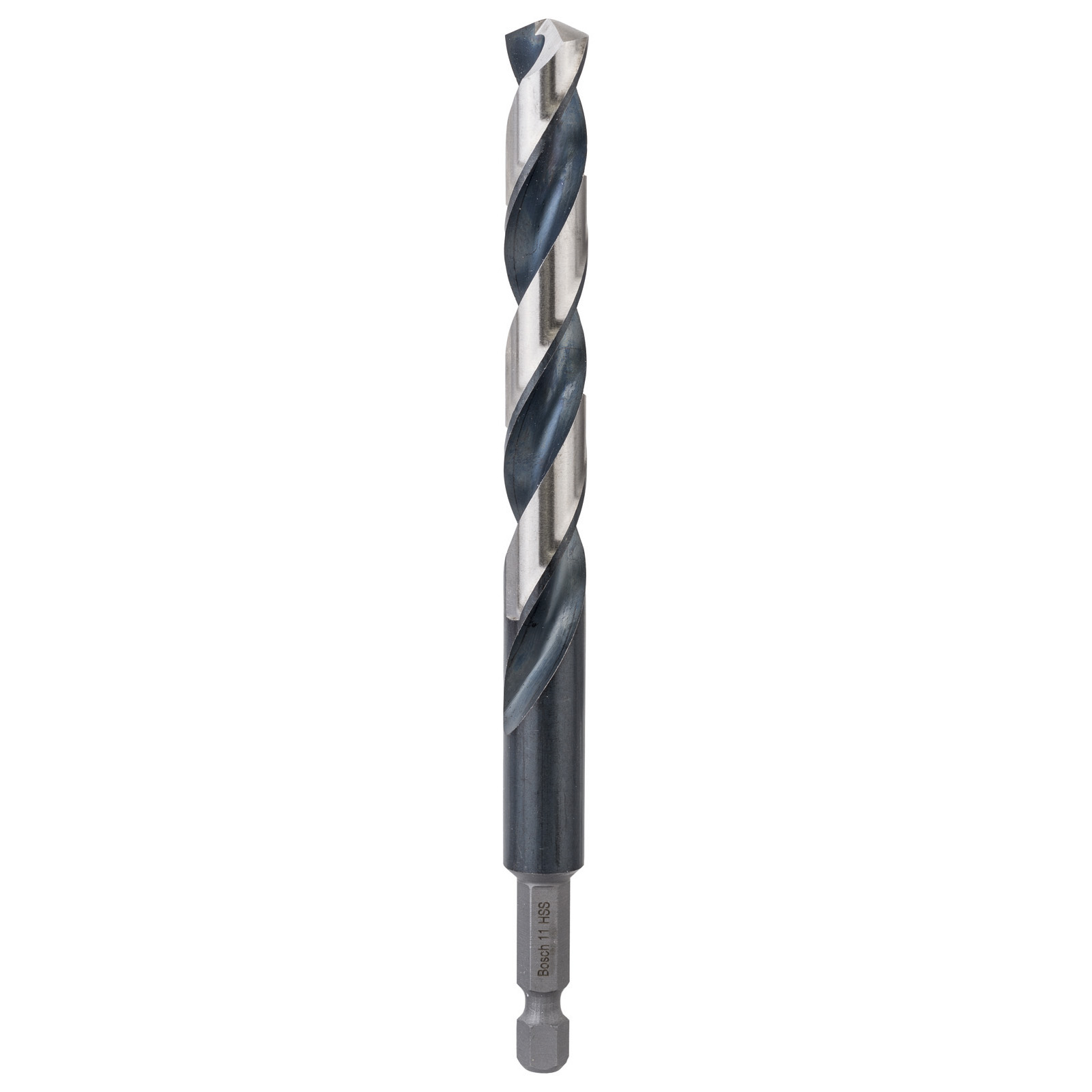 Bosch 1x HSS Spiralbohrer Impact Control mit Sechskantschaft 11 x 94 x 142 mm - 2608577064