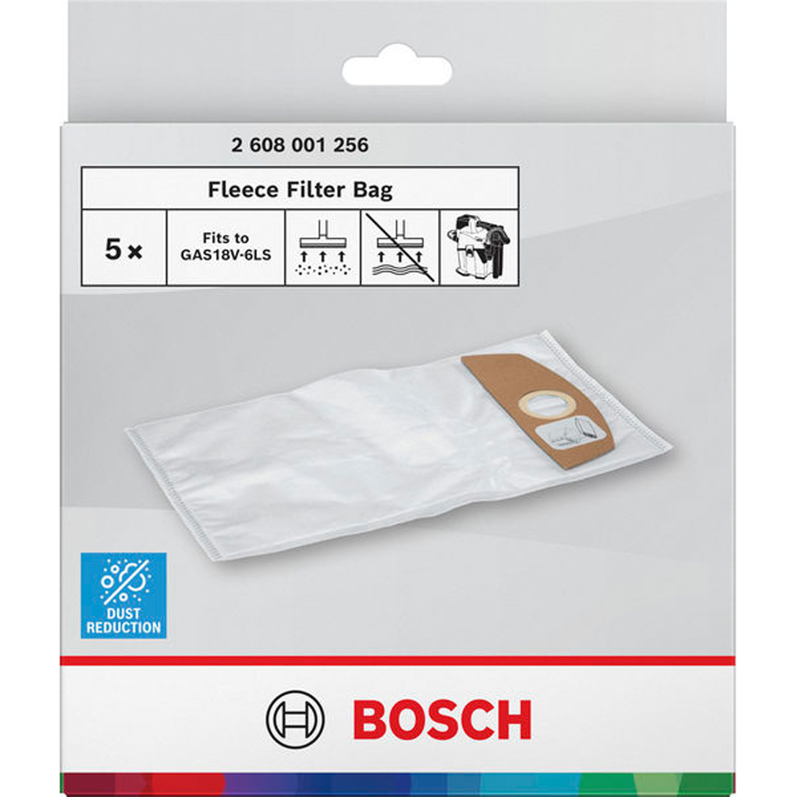 Bosch Vliespad-Beutel für Staubsauger - 2608001256