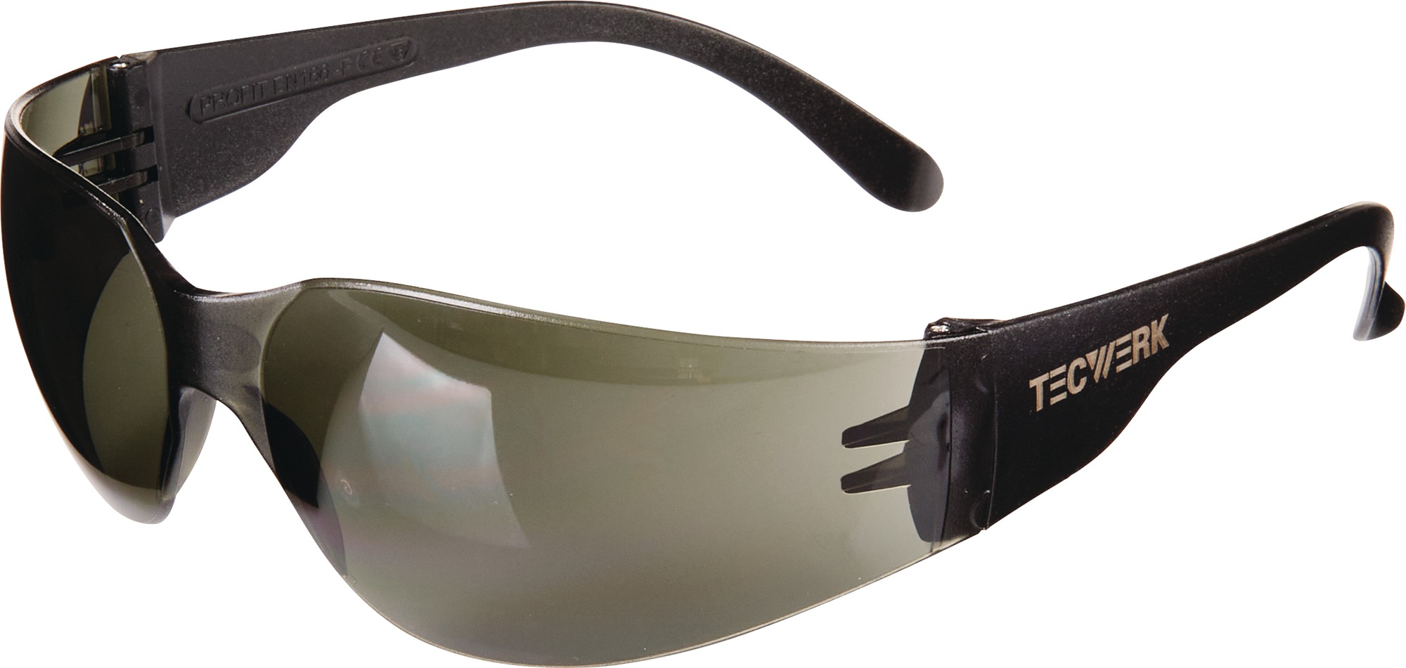 Schutzbrille Daylight Basic EN 166 Bügel schwarz,Scheibe smoke PC TECWERK
