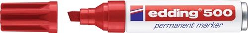 edding Permanentmarker 500 rot Strichbreite 2-7 mm - 4-500002