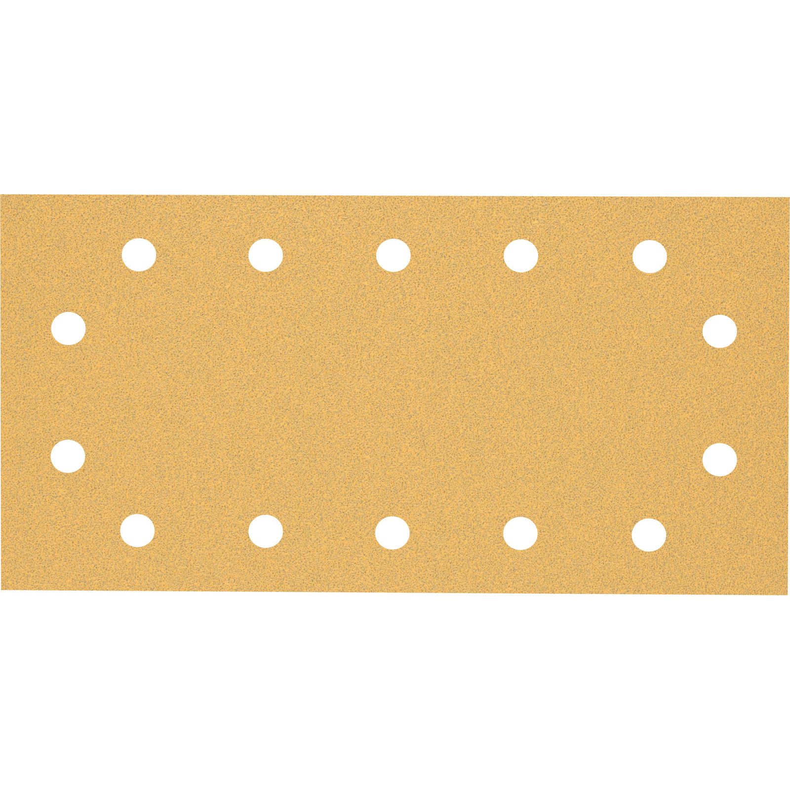 Bosch 10x Expert C470 Schleifpapier mit 14 Löchern für Schwingschleifer 115 x 230 mm G 80 - 2608900862